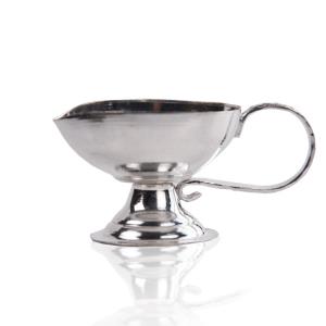 Silver Lamp with handle