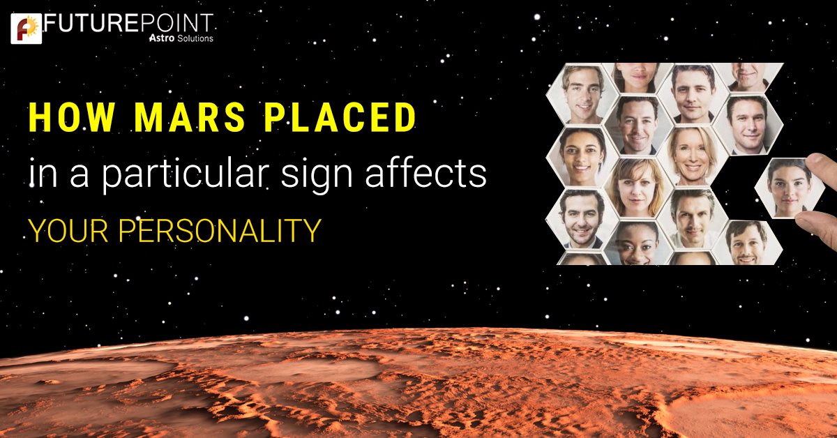 How Mars placed in a particular sign affects your personality