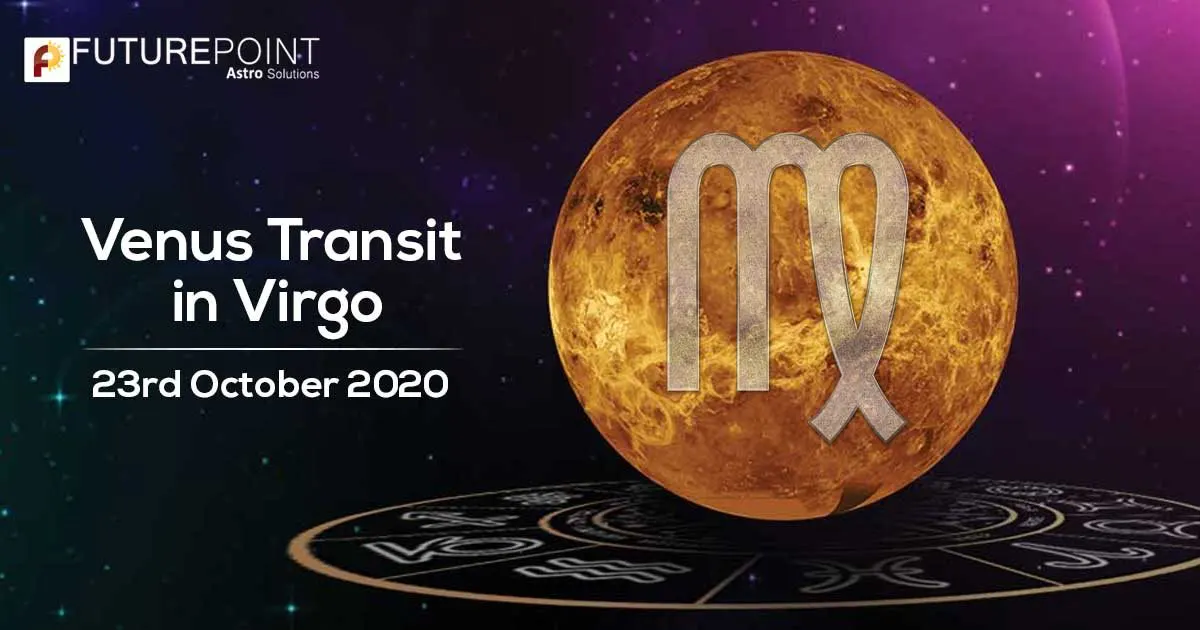 Venus Transit in Virgo 23rd October 2020