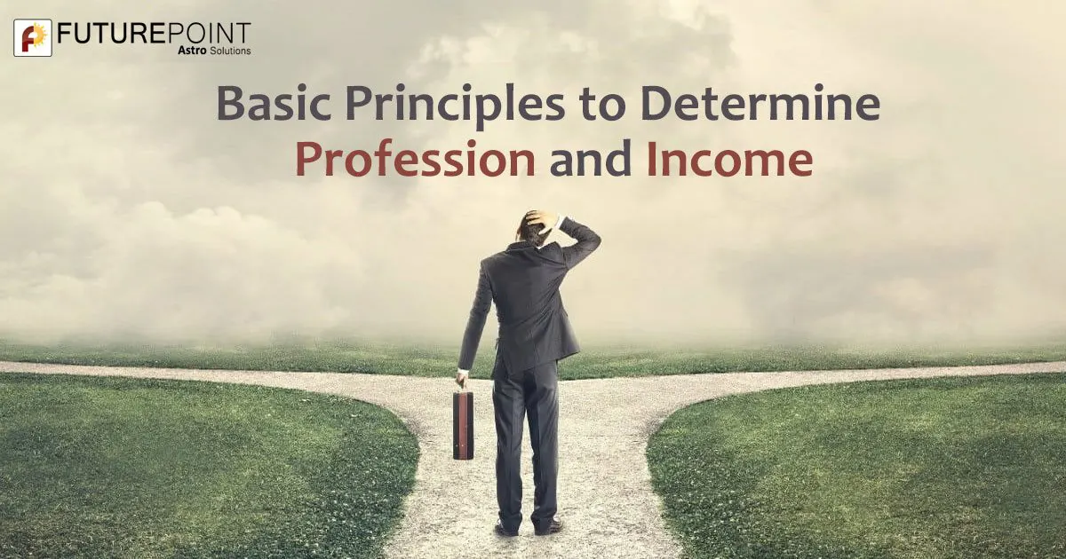 Basic Principles to Determine Profession and Income