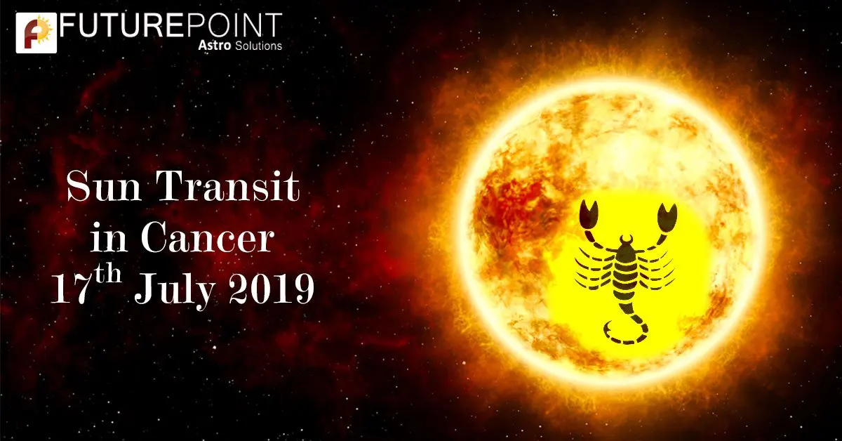 Sun Transit in Cancer 17th July 2019