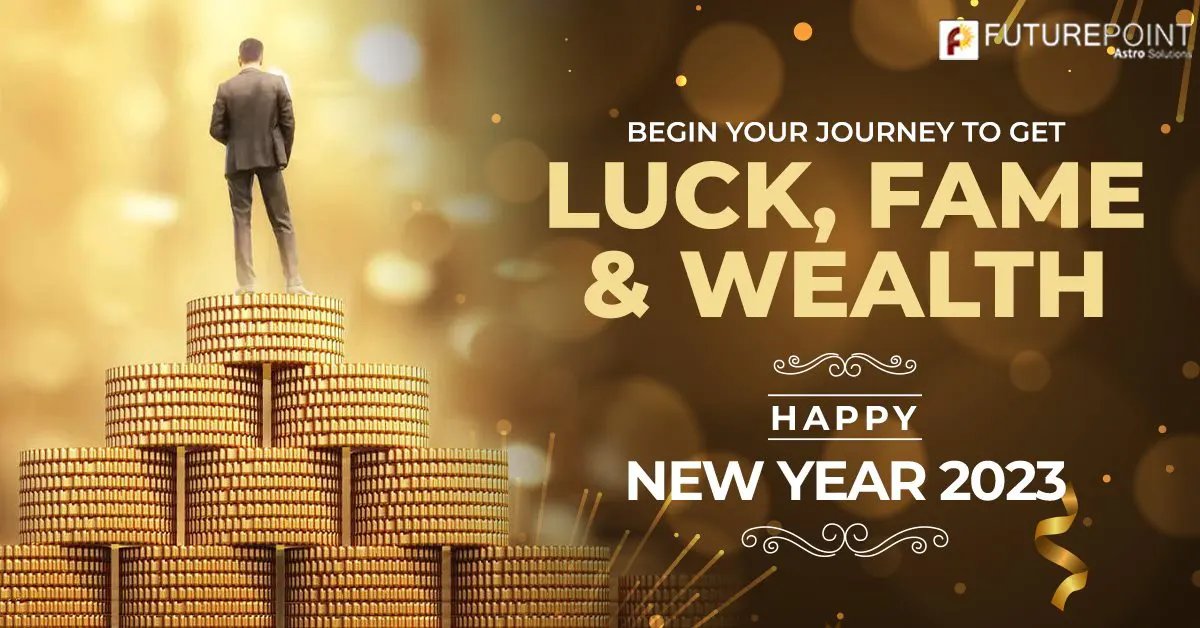 Begin Your Journey To Get Luck, Fame, And Wealth - Happy New Year, 2023