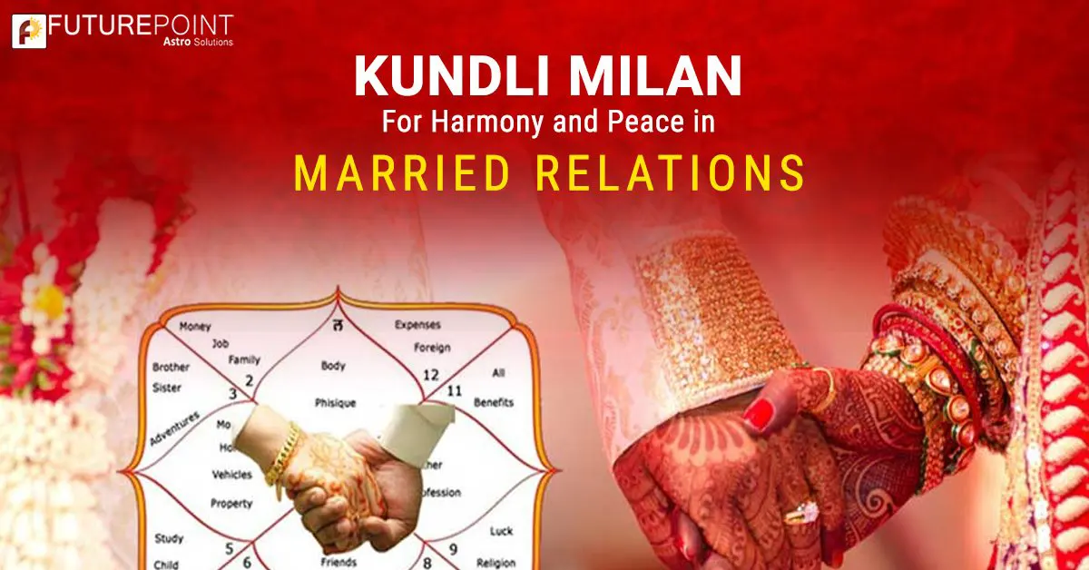 Kundli Milan- For Harmony And Peace In Married Relations | Future Point