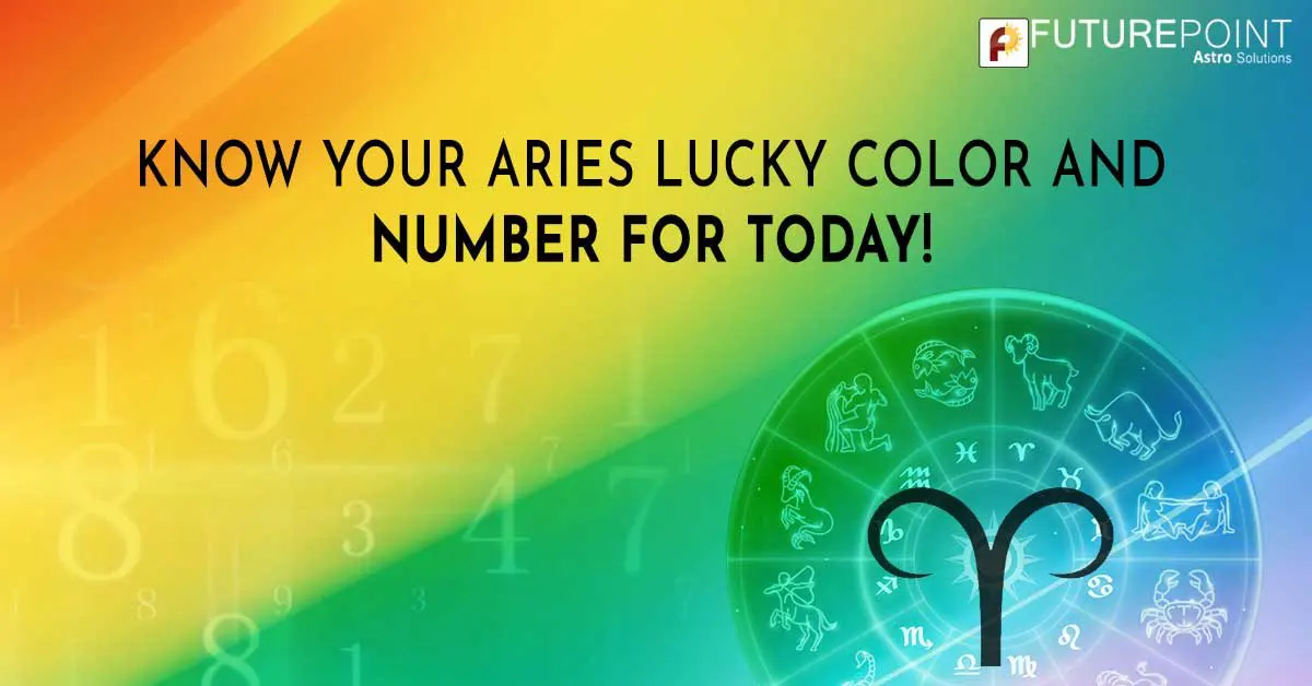 Know Your Aries Lucky Color and Number for Today! Future Point