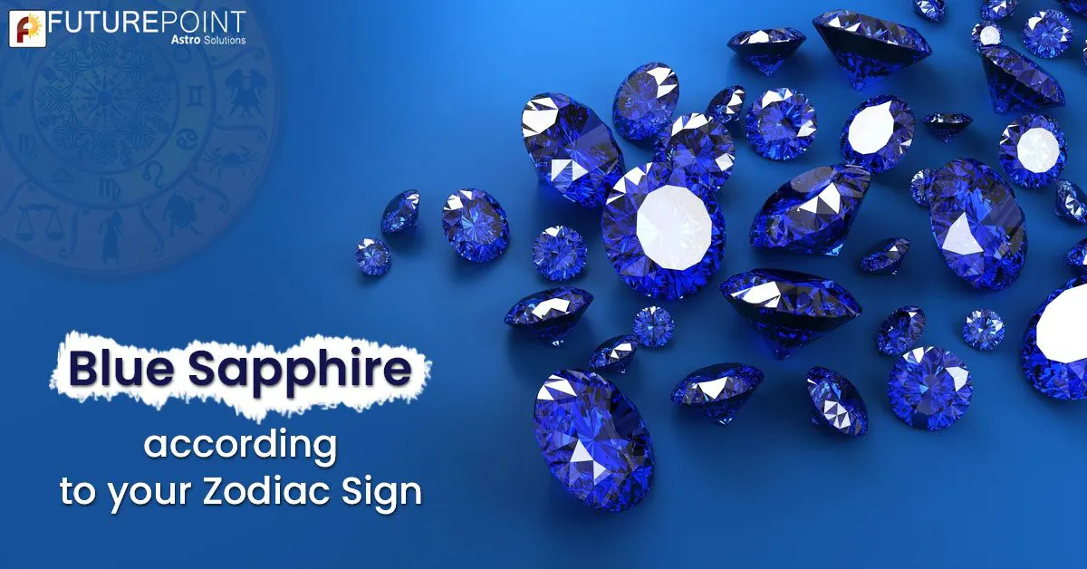 Blue sapphire 2025 zodiac sign