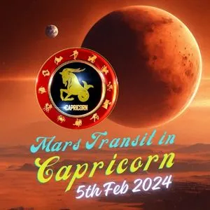 Mars Enters in Capricorn on 5th February 2024