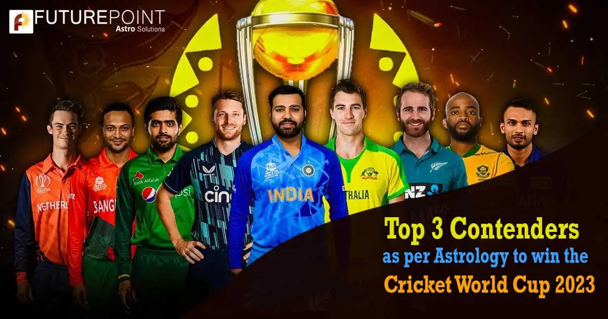 Top 3 Contenders as per Astrology to win the Cricket World Cup 2023