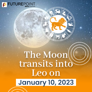 The Moon transits into Leo on January 10, 2023