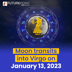 Moon transits into Virgo on January 13, 2023