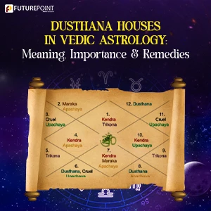 Dusthana Houses in Vedic Astrology: Meaning, Importance and Remedies