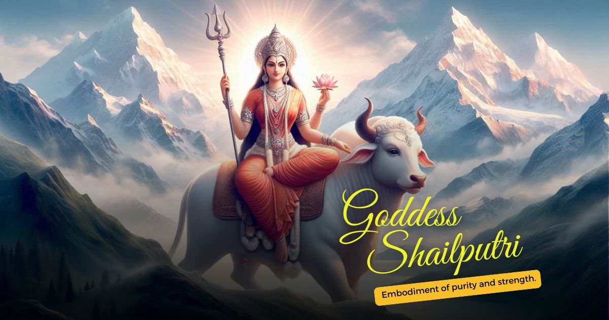 Day 1 : Know About Shailputri Mata Puja, Colour, Aarti & Mantras