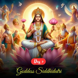 Shardiya Navratri 2024 Day 9: Maa Siddhidatri & Kanya Pujan