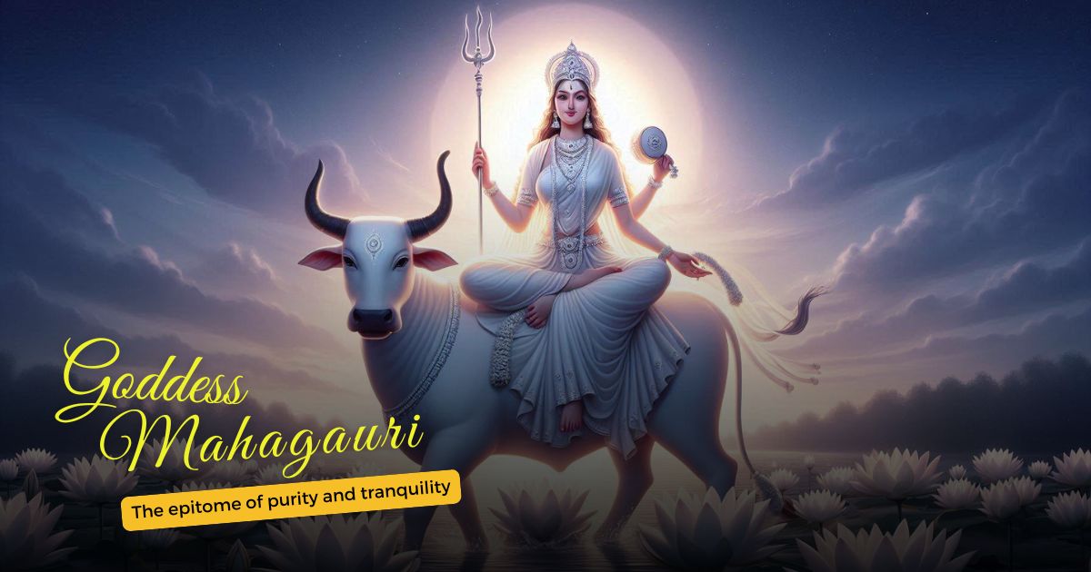 Shardiya Navratri 2024 Day 8: Goddess Maha Gauri