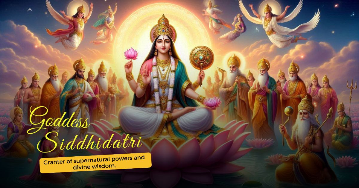 Shardiya Navratri 2024 Day 9: Maa Siddhidatri & Kanya Pujan