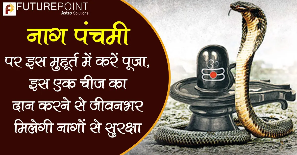 नाग पंचमी पर इस मुहूर्त में करें पूजा, इस एक चीज का दान करने से जीवनभर मिलेगी नागों से सुरक्षा