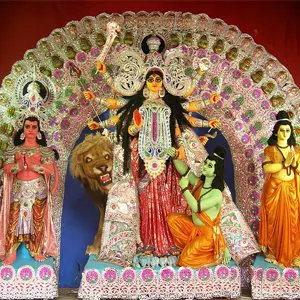 Durga Puja and Rama, the celebration of victory