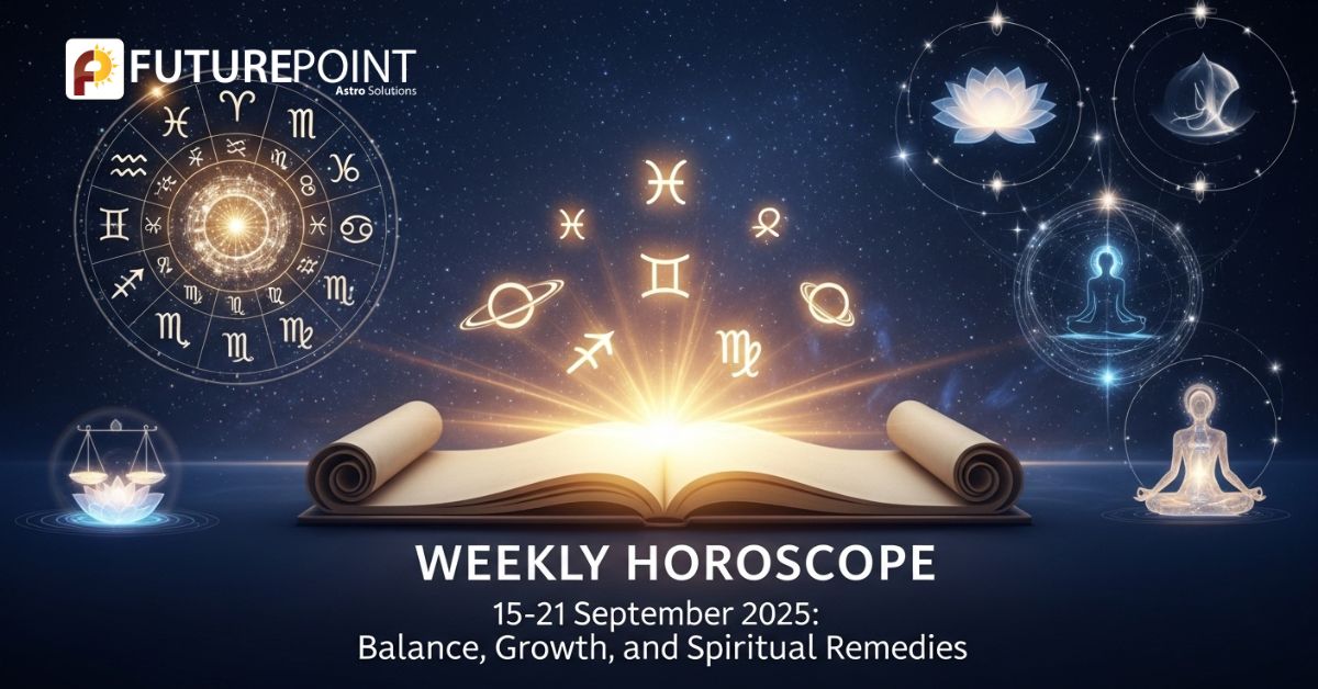 Weekly Horoscope 15–21 September 2025: Balance, Growth, and Spiritual Remedies