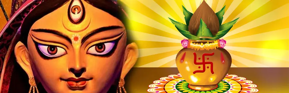 नवरात्र के प्रथम दिन ऐसे करें कलश और घट स्थापना