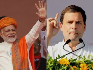 गुजरात चुनाव - कांग्रेस को मिल सकती है बढ़त - बहुमत में संदेह