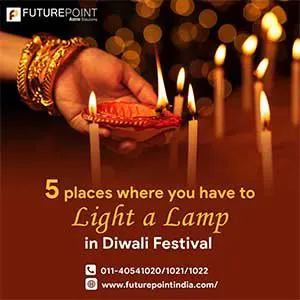 5 Places where you have to light a lamp in Diwali Festival