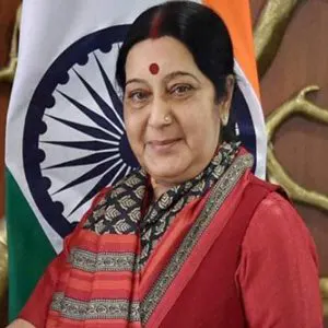 सुषमा स्वराज विदेश मंत्री - ऐ नारी तुझे नमन....