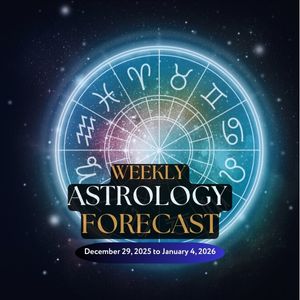 Weekly Astrology Forecast: December 29, 2025 to January 4, 2026