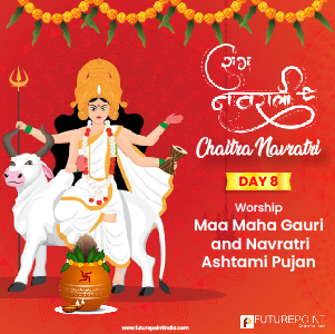 Day 8: Maa Maha Gauri & Navratri Ashtami Pujan