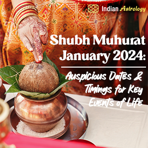 Shubh Muhurat January 2024: Auspicious Dates & Timings For Key Events in Life