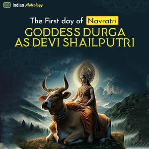 The First day of Navratri – Goddess Durga as Devi Shailputri