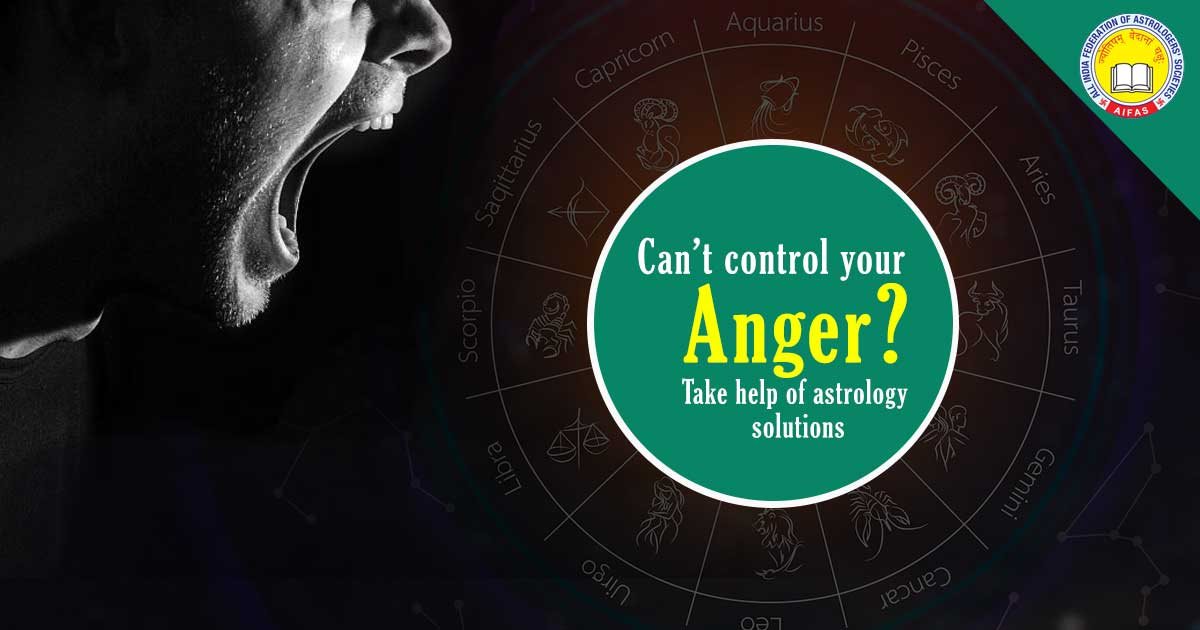 Can’t control your anger? Take help of astrology solutions